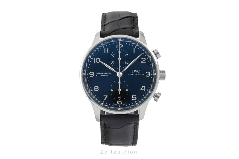 IWC Portugieser chronograph steel automatic men's watch IW371447 [2604986]