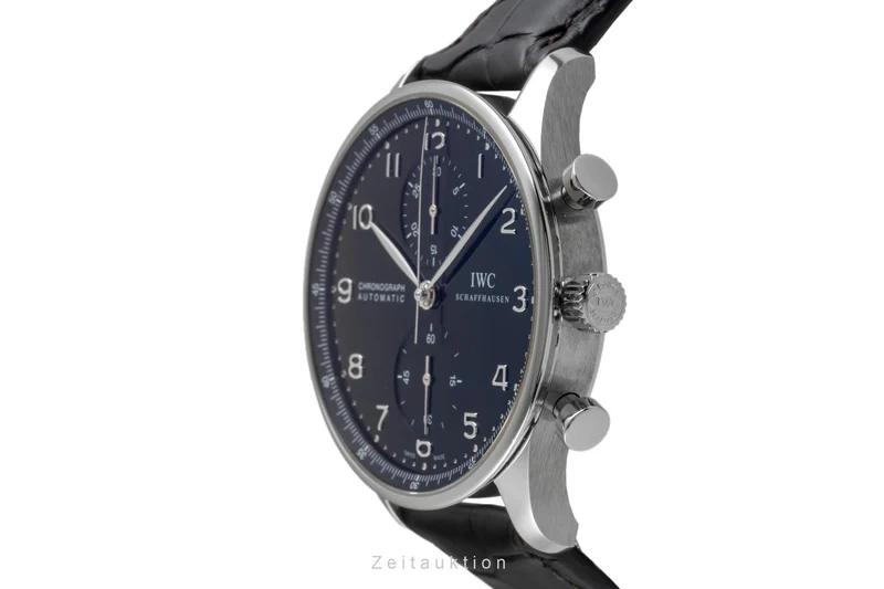 IWC Portugieser chronograph steel automatic men's watch IW371447 [2604986]