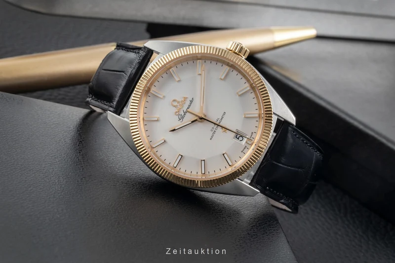Omega Constellation steel / gold automatic men's watch 130.20.39.21.02.001 [2602862]