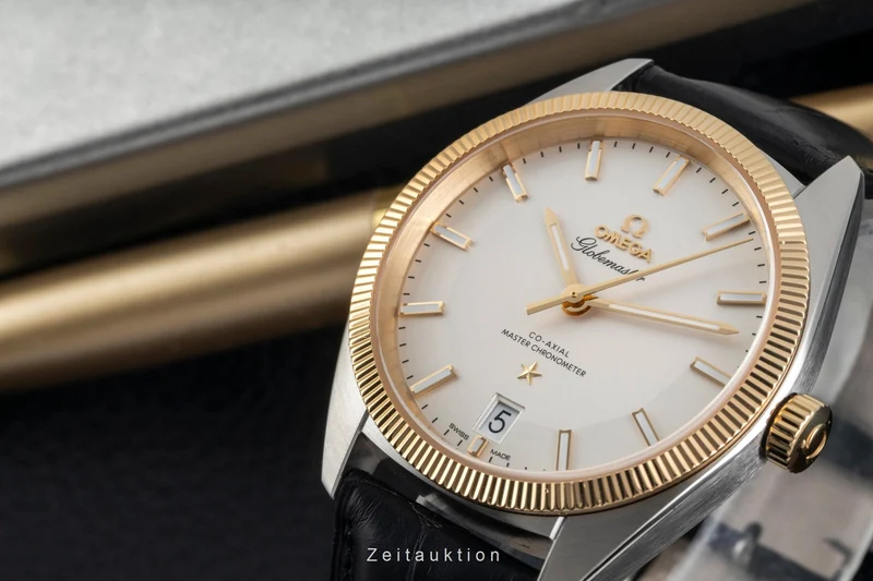 Omega Constellation steel / gold automatic men's watch 130.20.39.21.02.001 [2602862]