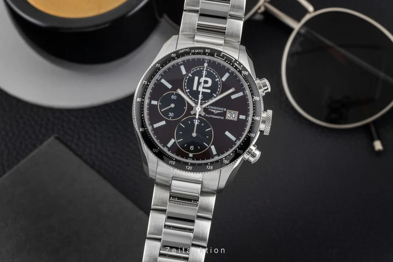 Longines Grande Vitesse chronograph steel automatic men's watch L3.636.4.60.0 [2605027]