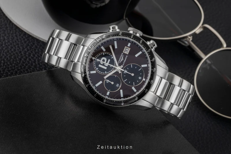 Longines Grande Vitesse chronograph steel automatic men's watch L3.636.4.60.0 [2605027]