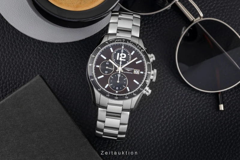 Longines Grande Vitesse chronograph steel automatic men's watch L3.636.4.60.0 [2605027]