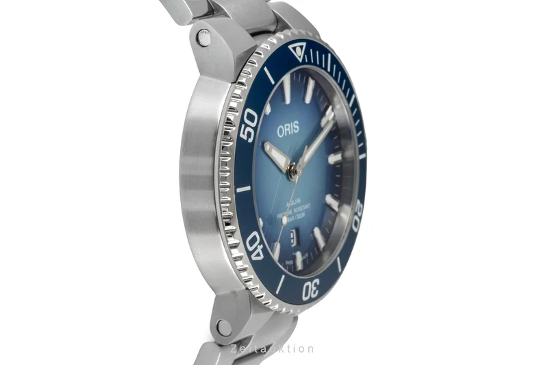 Oris Aquis Date steel automatic men's watch 01 733 7730 4175-Set Limited [2604976]