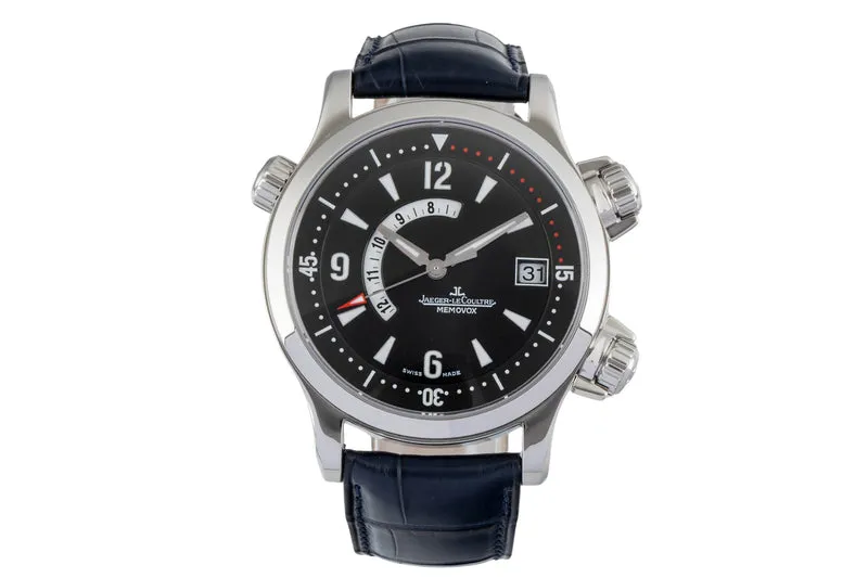 Jaeger LeCoultre Memovox steel automatic men's watch 146.8.97/1 [2604254]