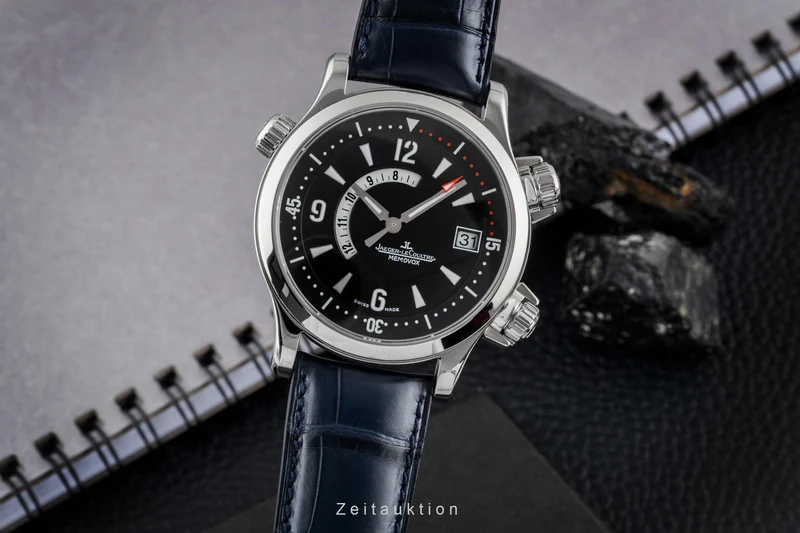 Jaeger LeCoultre Memovox steel automatic men's watch 146.8.97/1 [2604254]