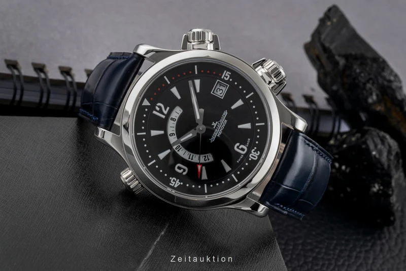 Jaeger LeCoultre Memovox steel automatic men's watch 146.8.97/1 [2604254]