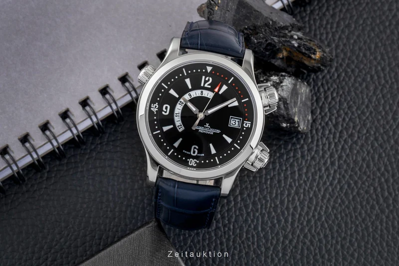 Jaeger LeCoultre Memovox steel automatic men's watch 146.8.97/1 [2604254]