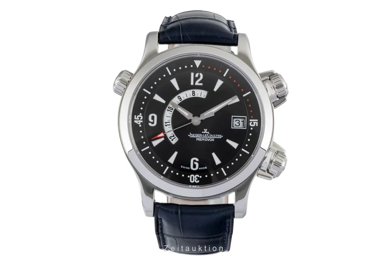 Jaeger LeCoultre Memovox steel automatic men's watch 146.8.97/1 [2604254]