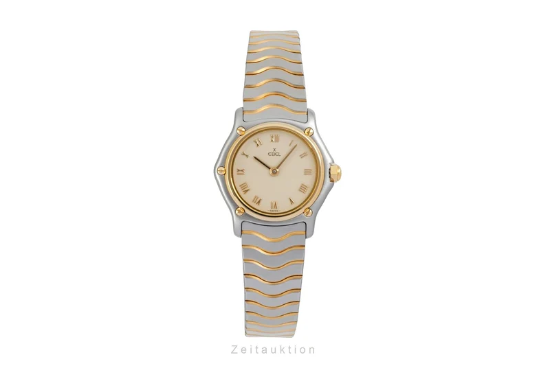 Ebel Classic Wave steel / gold quartz women's watch 1057901 [2605035]