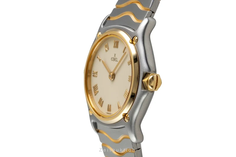 Ebel Classic Wave steel / gold quartz women's watch 1057901 [2605035]