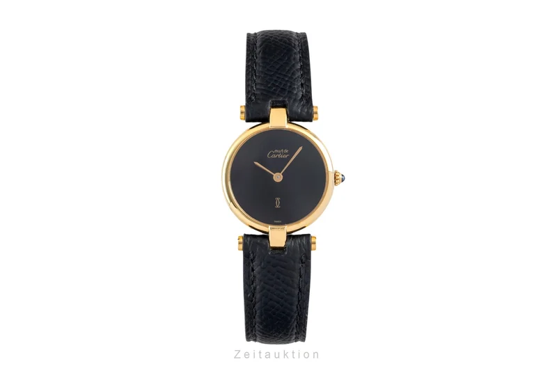 Cartier Vendome silver-gilt quartz women's watch [2605318]