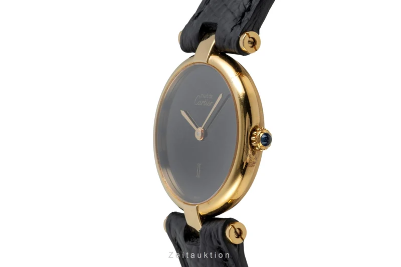 Cartier Vendome silver-gilt quartz women's watch [2605318]