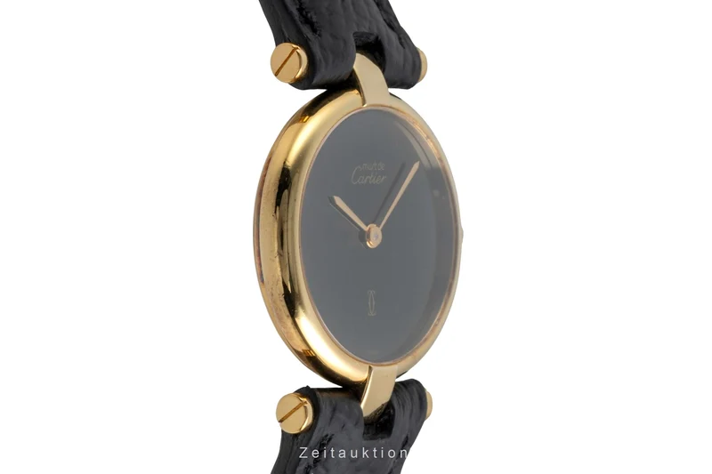 Cartier Vendome silver-gilt quartz women's watch [2605318]