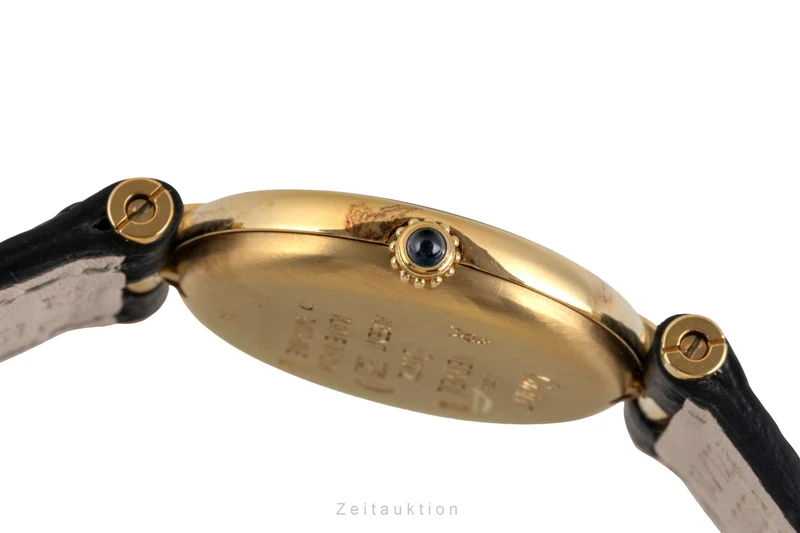 Cartier Vendome silver-gilt quartz women's watch [2605318]