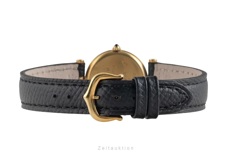 Cartier Vendome silver-gilt quartz women's watch [2605318]