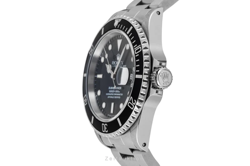 Rolex Submariner steel automatic men's watch 16610 [2605201]