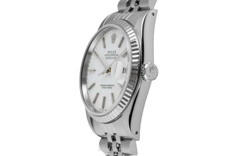 Rolex Datejust steel / white gold automatic men's watch 16234 [2605331]