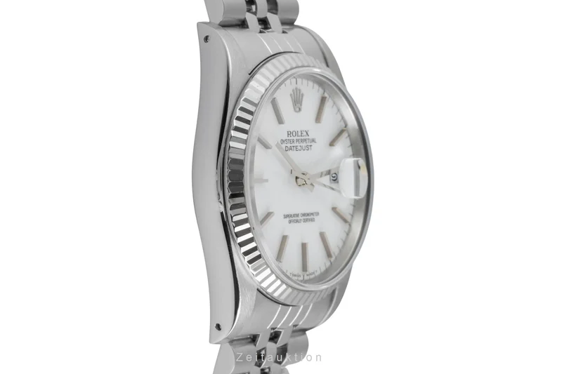 Rolex Datejust steel / white gold automatic men's watch 16234 [2605331]