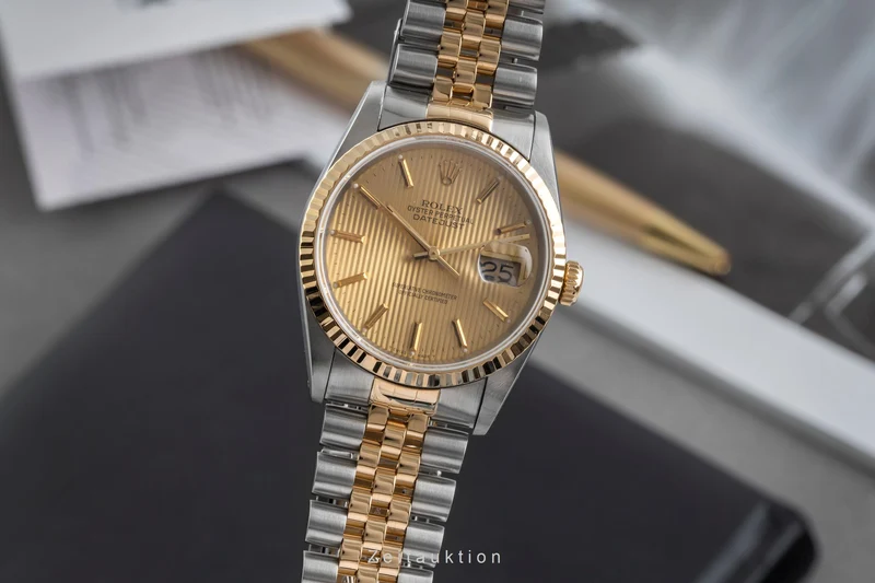Rolex Datejust steel / gold automatic men's watch 16233 LP: 15350EUR [2604732]