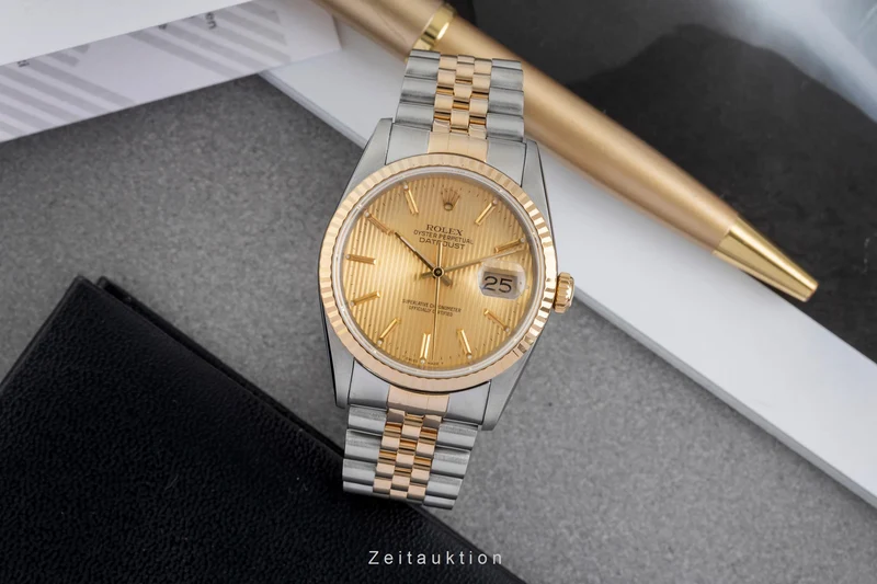 Rolex Datejust steel / gold automatic men's watch 16233 LP: 15350EUR [2604732]