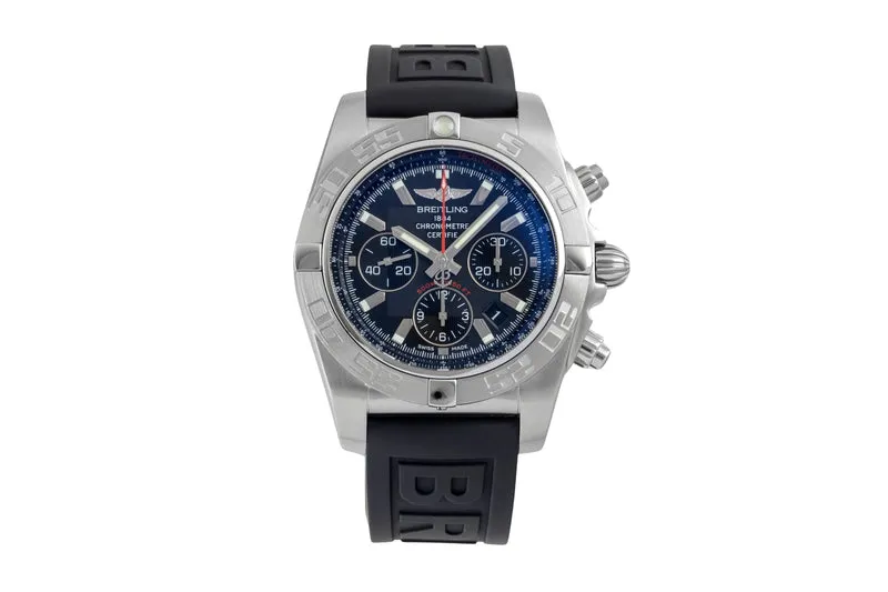 Breitling Chronomat 44 chronograph steel automatic men's watch AB0110 [2605101]