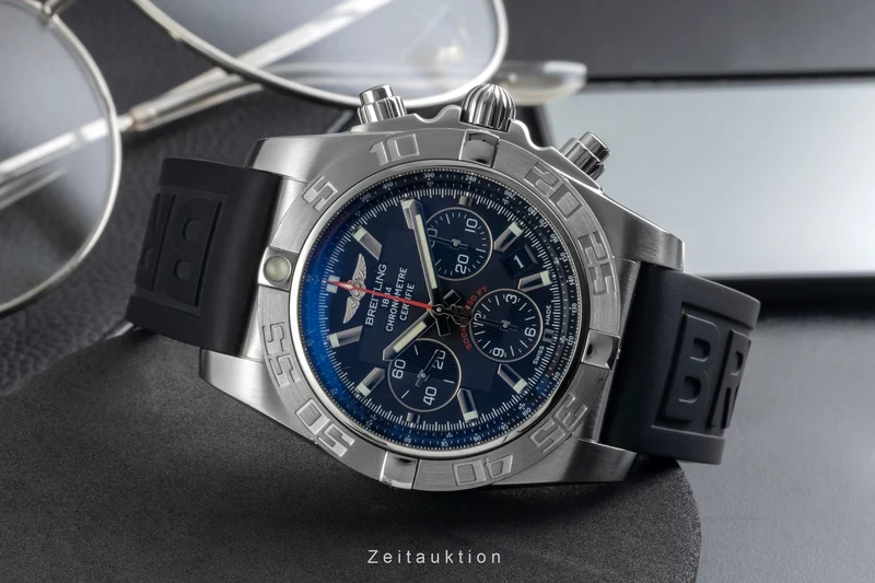 Breitling Chronomat 44 chronograph steel automatic men's watch AB0110 [2605101]