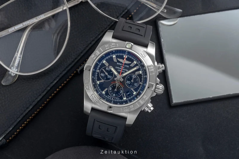 Breitling Chronomat 44 chronograph steel automatic men's watch AB0110 [2605101]