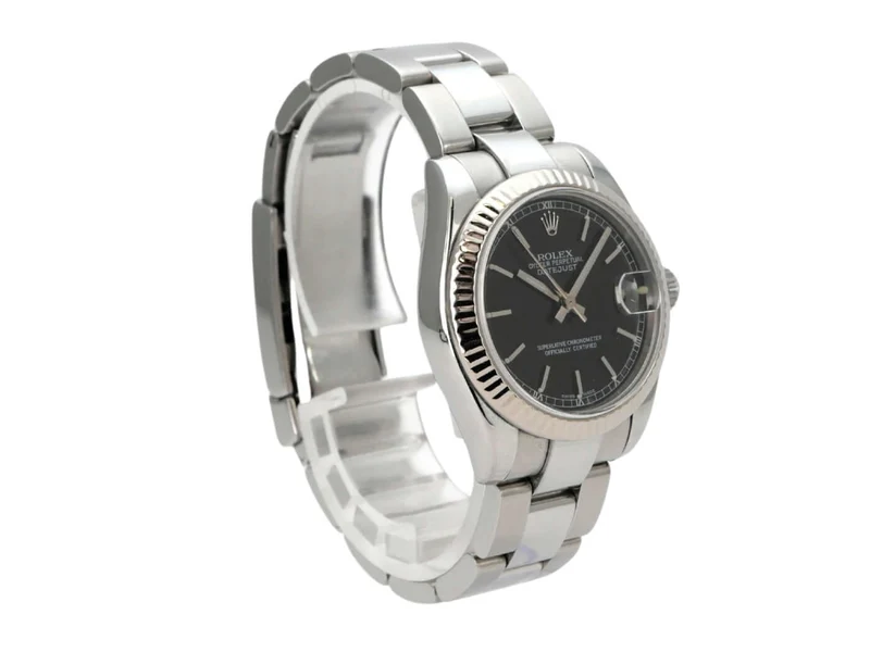 Rolex Datejust 31 Ref. 178274 Schwarz
