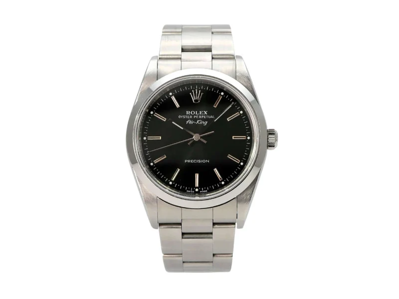 Rolex Oyster Air-King 34 14000M Schwarz