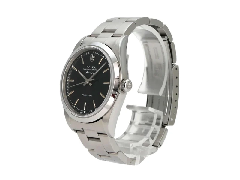 Rolex Oyster Air-King 34 14000M Schwarz