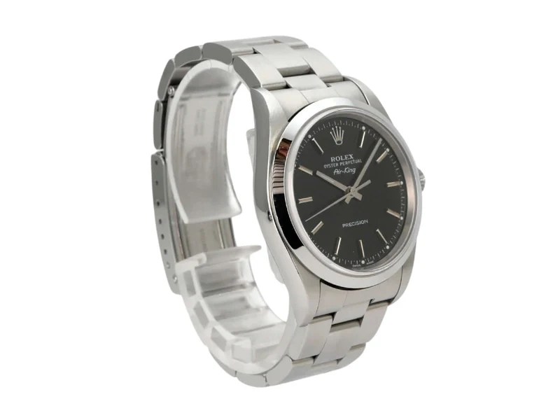 Rolex Oyster Air-King 34 14000M Schwarz