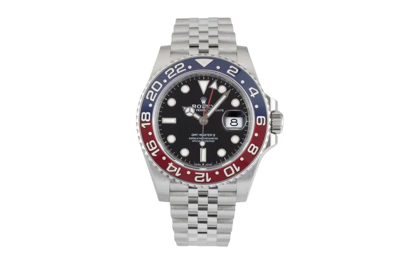 Rolex GMT-Master II steel automatic men's watch 126710BLRO-0001 [2603110]