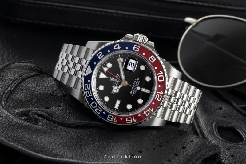 Rolex GMT-Master II steel automatic men's watch 126710BLRO-0001 [2603110]