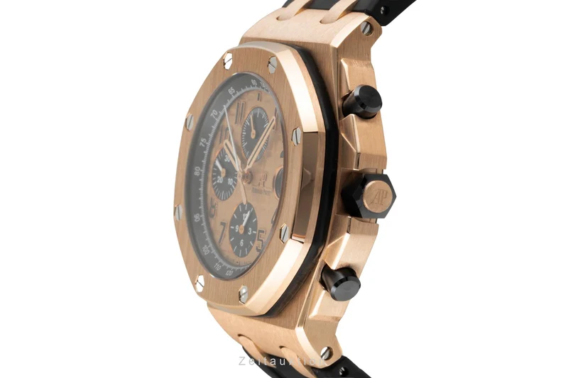 Audemars Piguet Royal Oak chronograph 18 ct gold automatic men's watch 26470OR LP: 53000EUR [2605559]