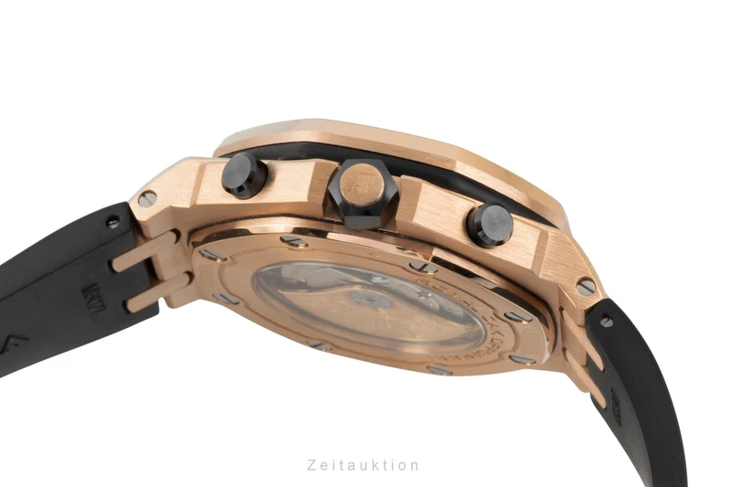 Audemars Piguet Royal Oak chronograph 18 ct gold automatic men's watch 26470OR LP: 53000EUR [2605559]