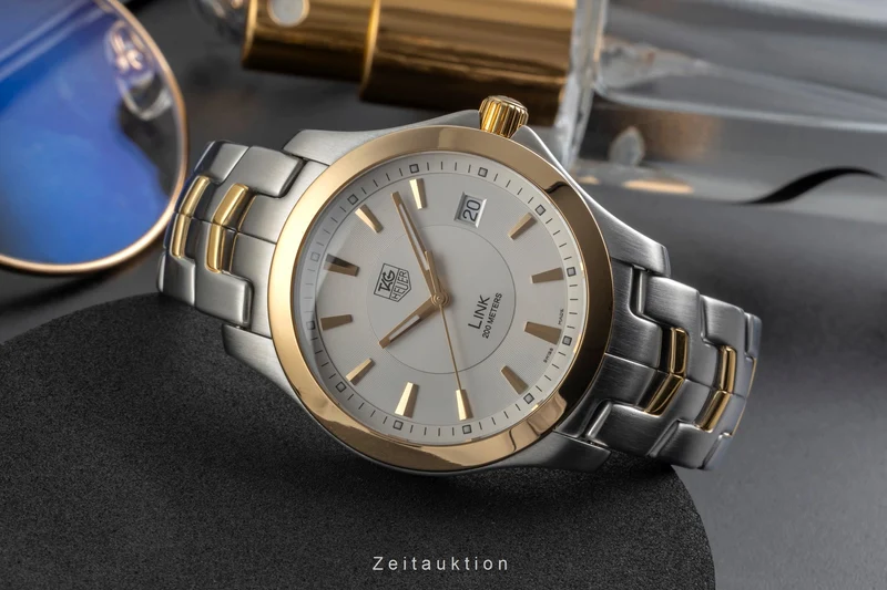 Tag Heuer Link steel / gold quartz men's watch WJF1152-0 [2605031]