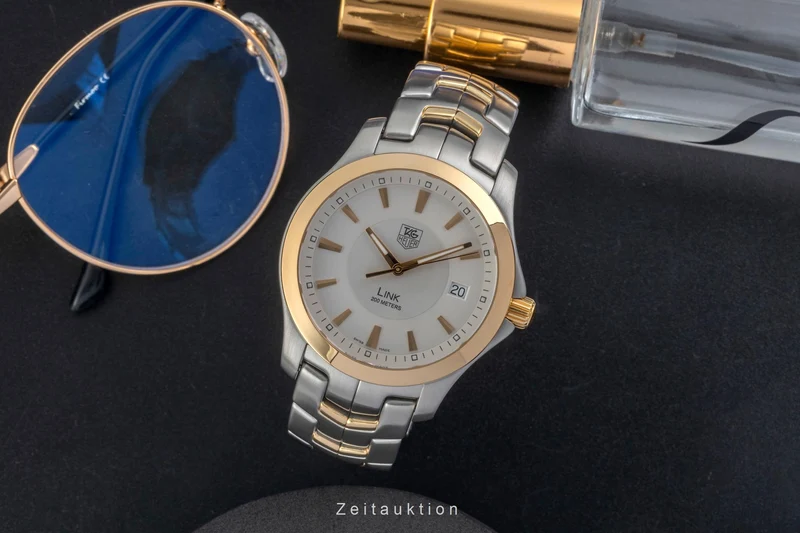 Tag Heuer Link steel / gold quartz men's watch WJF1152-0 [2605031]