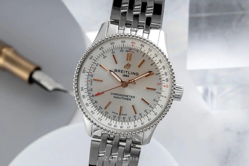 Breitling Navitimer steel automatic men's watch A17395F41G1A1 LP: 5750EUR [2605430]