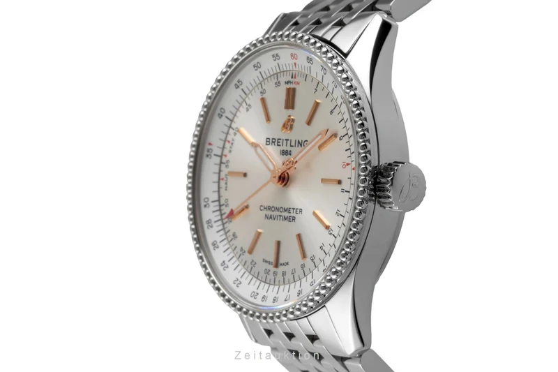 Breitling Navitimer steel automatic men's watch A17395F41G1A1 LP: 5750EUR [2605430]