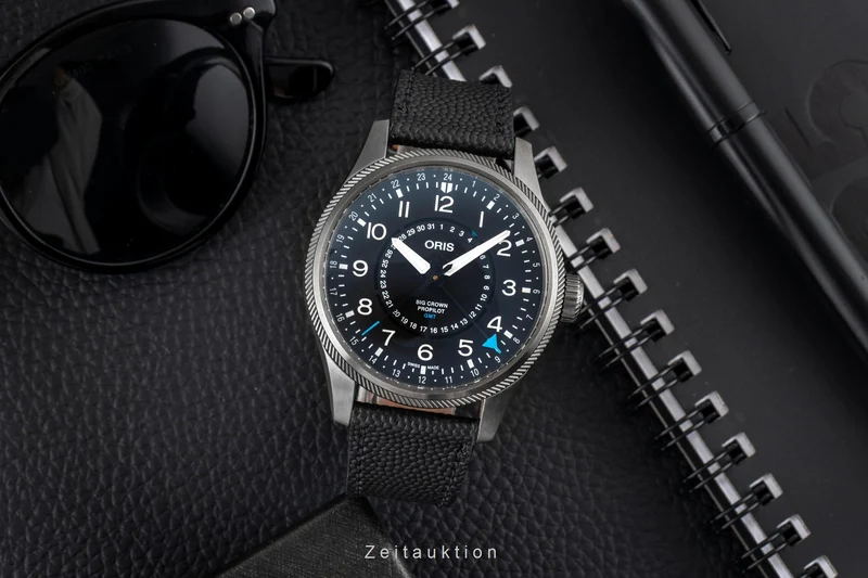 Oris Big Crown Pro Pilot steel automatic men's watch 01 798 7768 4284-Set LP: 2750EUR Limited [2605104]