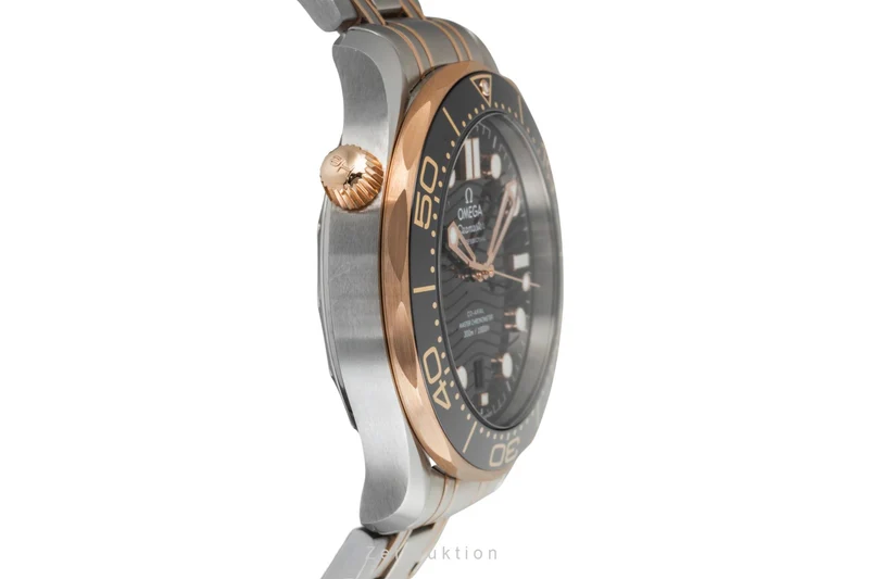 Omega Seamaster steel / gold automatic men's watch 210.20.42.20.01.001 LP: 14200EUR [2605286]