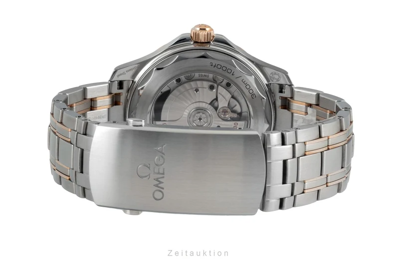 Omega Seamaster steel / gold automatic men's watch 210.20.42.20.01.001 LP: 14200EUR [2605286]