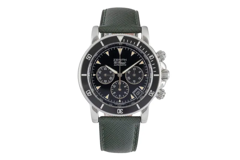 Zenith Rainbow chronograph steel automatic men's watch 15/02-0470-400 [2603949]