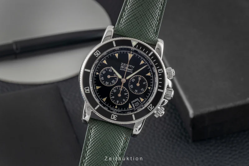 Zenith Rainbow chronograph steel automatic men's watch 15/02-0470-400 [2603949]