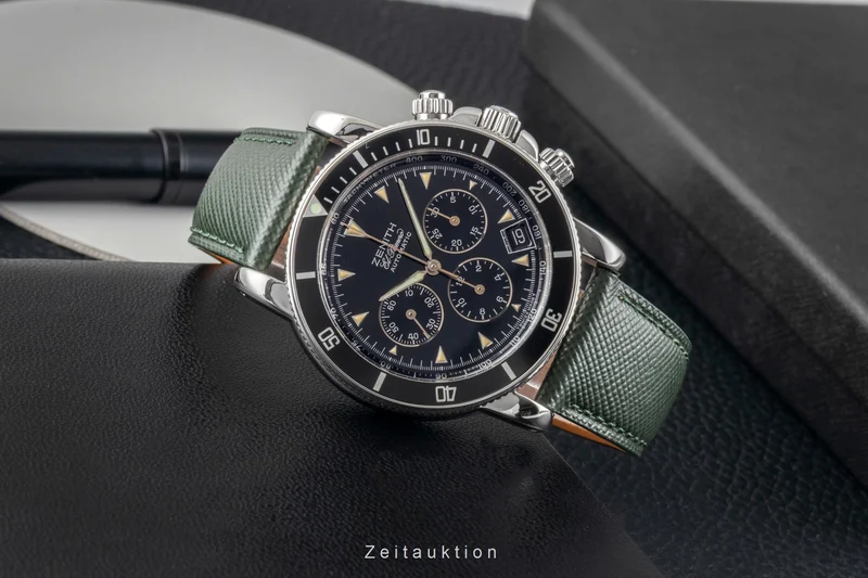 Zenith Rainbow chronograph steel automatic men's watch 15/02-0470-400 [2603949]