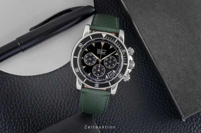 Zenith Rainbow chronograph steel automatic men's watch 15/02-0470-400 [2603949]