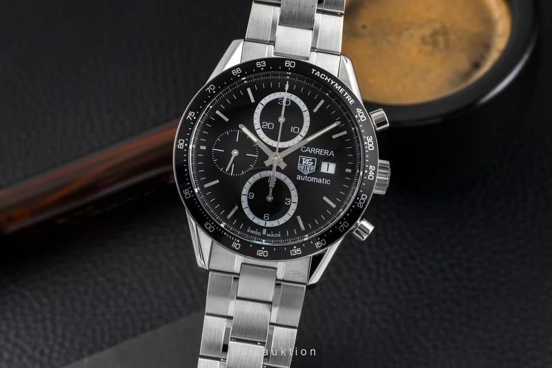 Tag Heuer Carrera chronograph steel automatic men's watch CV2010.BA0794 [2605231]