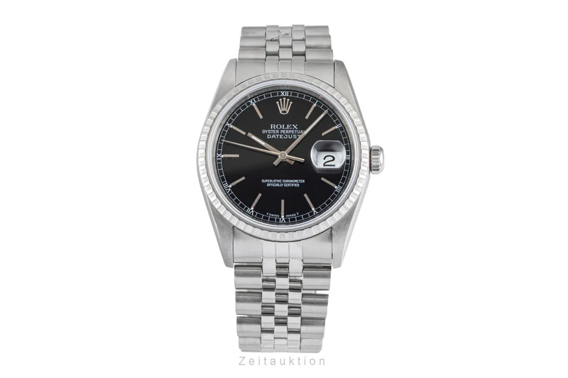 Rolex Datejust steel automatic men's watch 16220 [2605313]
