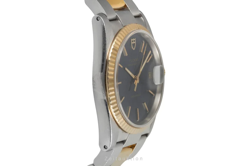 Tudor Oysterdate steel / gold quartz men's watch 84133 [2604828]